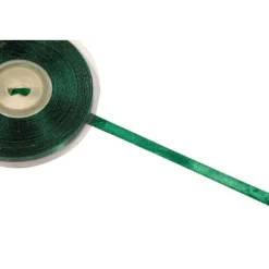 Rouleau de ruban en satin - 12 mm x 25 m - Couleur Blanc