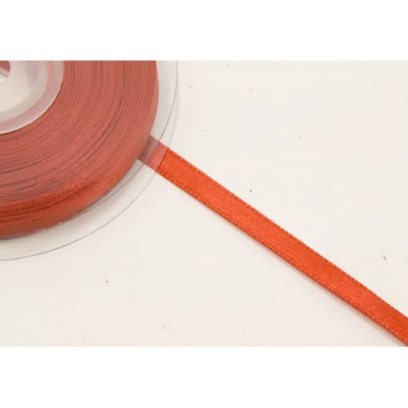 Rouleau de ruban en satin - 12 mm x 25 m - Couleur Blanc