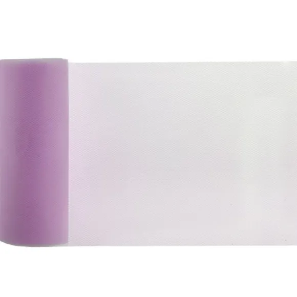 Rouleau de tulle - 10 cm x 20 m - Couleur au choix