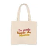 Sac cabas en gaze de coton "Le petit bazar de Mamie" - Collection Mamie d'Amour