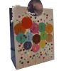 Sac cadeau en papier - Happy Birthday avec confettis - Taille S