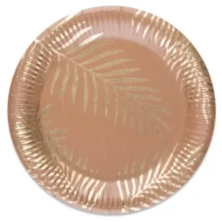 Sachet de 8 Assiettes "Tropi-Chic"