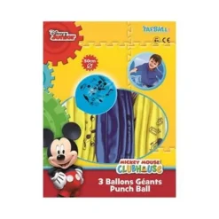 Sachet de 3 ballons à frapper - Mickey Mouse - 45 cm