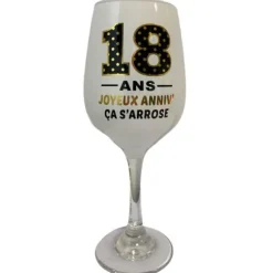 Sachet de 6 ballons Métallisés Or - Joyeux Anniversaire