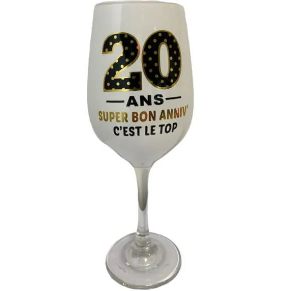 Sachet de 6 ballons Métallisés Rose Gold - Joyeux Anniversaire