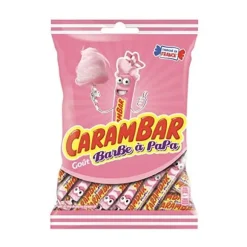 Sachet de bonbons - Carambar au goût de barbe à papa - 110 g
