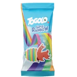 Sachet de bonbons citriques au goût fruité - Tapis arc-en-ciel - TOGOLO - 125 g