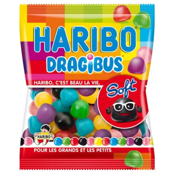 Sachet de bonbons - Dragibus Soft - HARIBO - 120 g