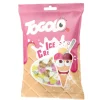 Sachet de bonbons gélifiés - Cornets de glace - TOGOLO - 125 g