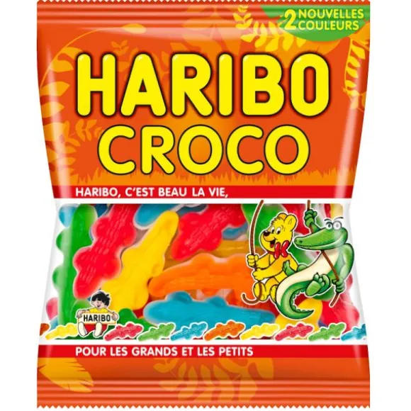 Sachet de bonbons gélifiés - Croco - HARIBO - 120 g