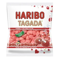 Sachet de bonbons gélifiés - Fraises Tagada - HARIBO - 120 g