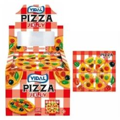 Sachet de bonbons gélifiés - Pizza Jelly - VIDAL - 66 g