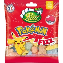 Sachet de bonbons gélifiés - Pokémon Fizz - Lutti - 100 g