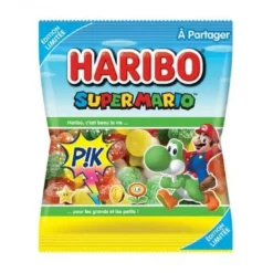Sachet de bonbons gélifiés - Super Mario Pik - HARIBO - 120 g