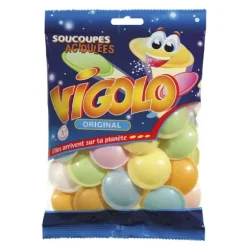Sachet de 30 bonbons - Soucoupe acidulées - VIGOLO