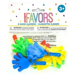 Sachet de 8 Claquettes à Mains - Multicolore