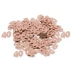 Sachet de confettis de table Anniversaire "40 ans" - Rose Gold