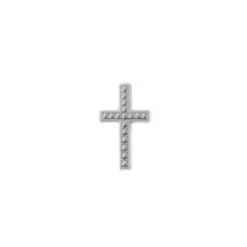 Sachet de 10 Confettis de Table Croix - Argent