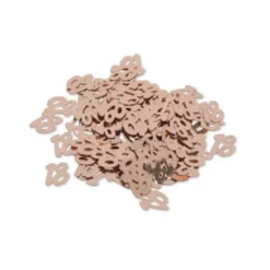 Sachet de confettis de table d'anniversaire "18 ans" - Rose gold