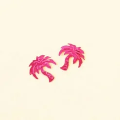 Sachet de Confettis de table Palmiers - Rose Fuchsia