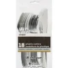 Sachet de 18 Couverts Réutilisables - Argent