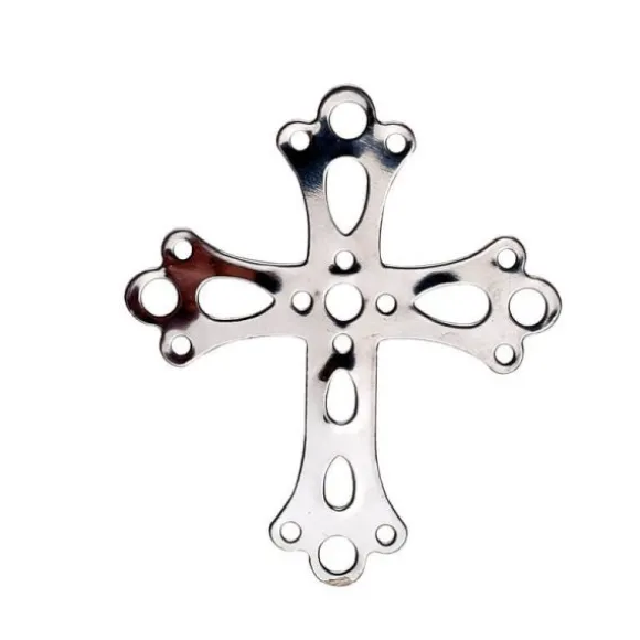 Sachet de 4 croix catholique métal
