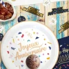 Sachet de 60 décorations de table - Joyeux Anniversaire - Collection Terracotta