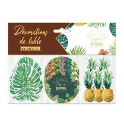 Sachet de 60 décorations de table pour retraite