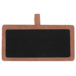 Sachet de 4 Disques de Bois Marque-Places