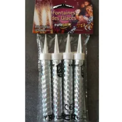 Sachet de 4 Fontaines des Glaces - 9,5 cm