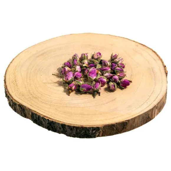 Sachet de 5 g - Pétales de roses séchées - Couleur rose et violet
