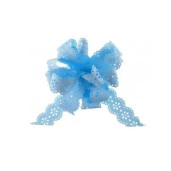 Sachet de 5 Nœuds Automatiques Fleur - Couleur au choix