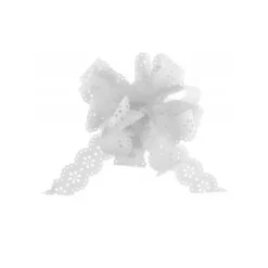 Sachet de 5 Nœuds Automatiques Fleur - Couleur au choix