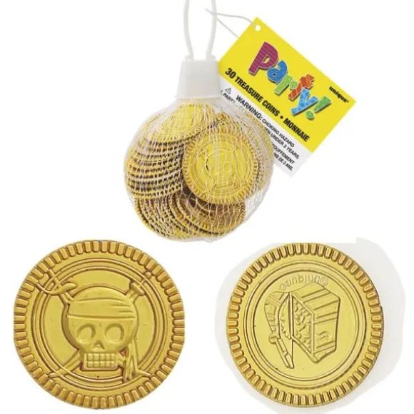 Sachet de 30 pièces d'or en plastique