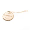 Sachet de 4 Rondins "Communion" avec Ficelle