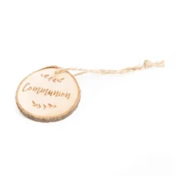 Sachet de 4 Rondins "Communion" avec Ficelle