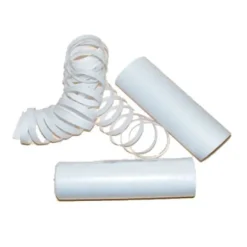 Sachet de 4 rouleaux de serpentins blancs
