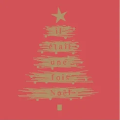 Sachet de 25 Serviettes en Papier Voie Sèche - Il était une fois Noël