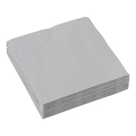 Sachet de 20 serviettes - Gris