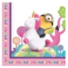 Sachet de 20 Serviettes Minions et Licorne