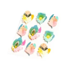 Sachet de 9 Stickers Plumes Gypsy