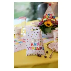 10 Sachets Anniversaire - Anniversaire Ballons Multicolores