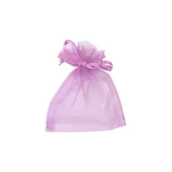10 sachets en organza - 8 x 10 cm - Couleur au choix