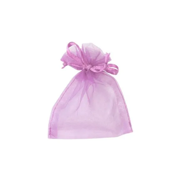 10 sachets en organza - 8 x 10 cm - Couleur au choix