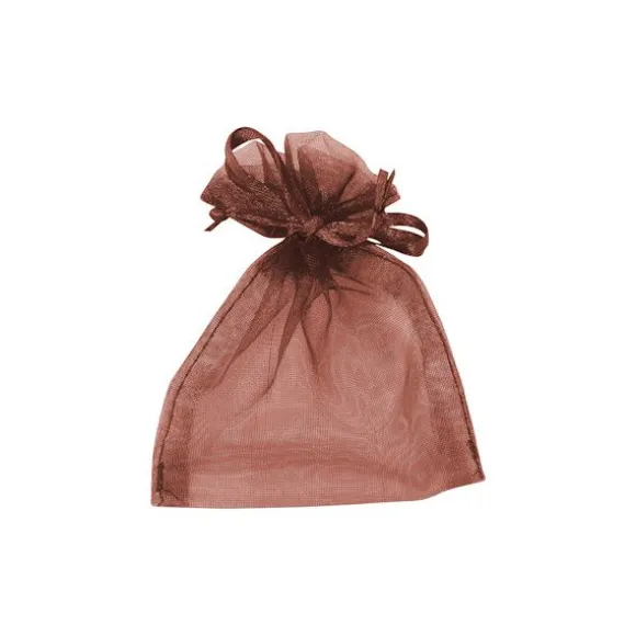 10 sachets en organza - 8 x 10 cm - Couleur au choix