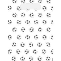 8 sachets en papier FSC® - 16,2 x 23,4 cm - Football
