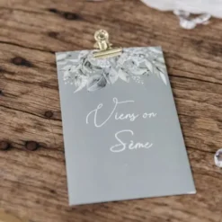 10 sachets en papier "Viens on sème" FSC® - 12 x 7,5 cm - Collection Greenery