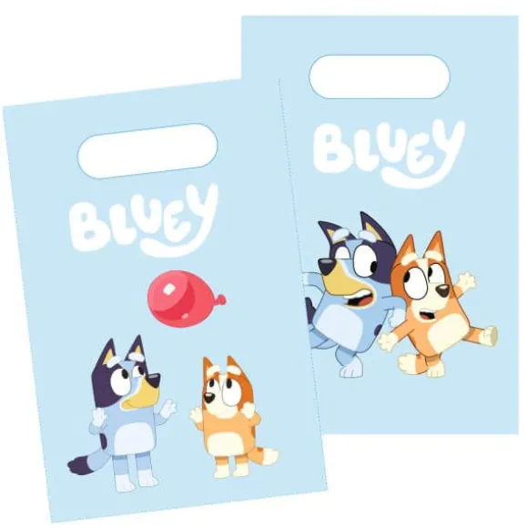 8 sachets en papier - 15,8 x 23,6 cm - Bluey™