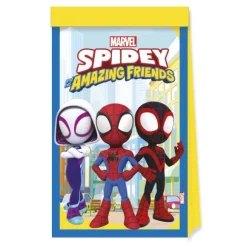 4 sachets en papier - 16 x 22 cm - Spidey et ses amis extraordinaires™