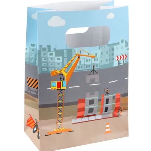 10 sachets en papier - 13 x 7 x 18 cm - Collection En chantier